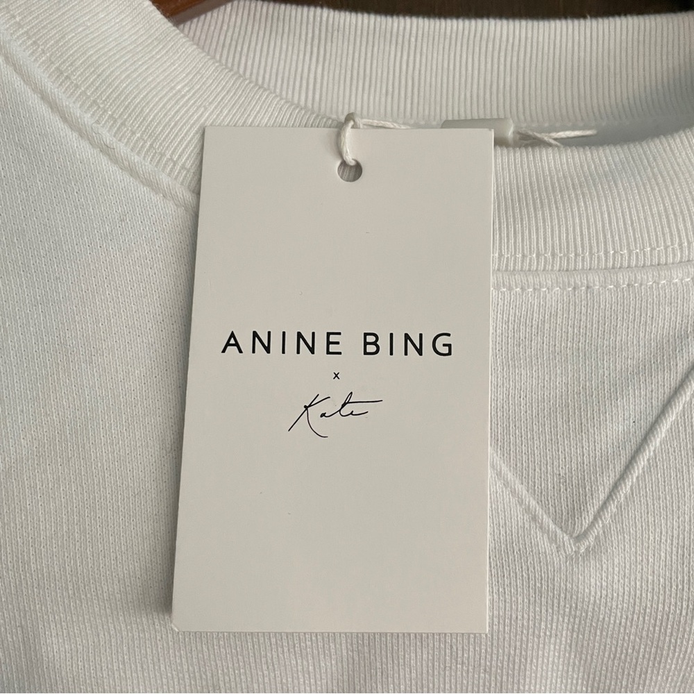 ANINE BING x KATE MOSS Sweatshirt NWT - Picture 5 of 11